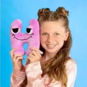🎀 🆕 🎀 Genius Cell Alphabet Plush Toy~H Letter